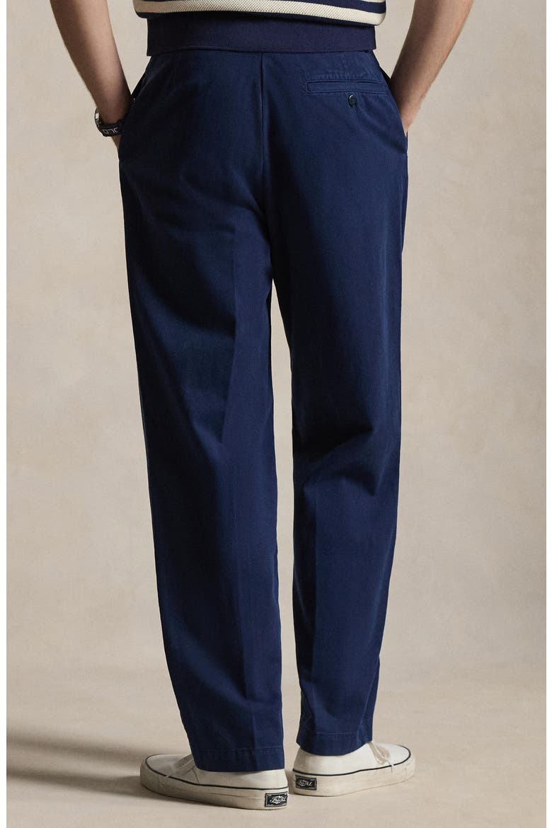 Relaxed Fit Twill Officer's Pants, Alternate, color, DARK COBALT