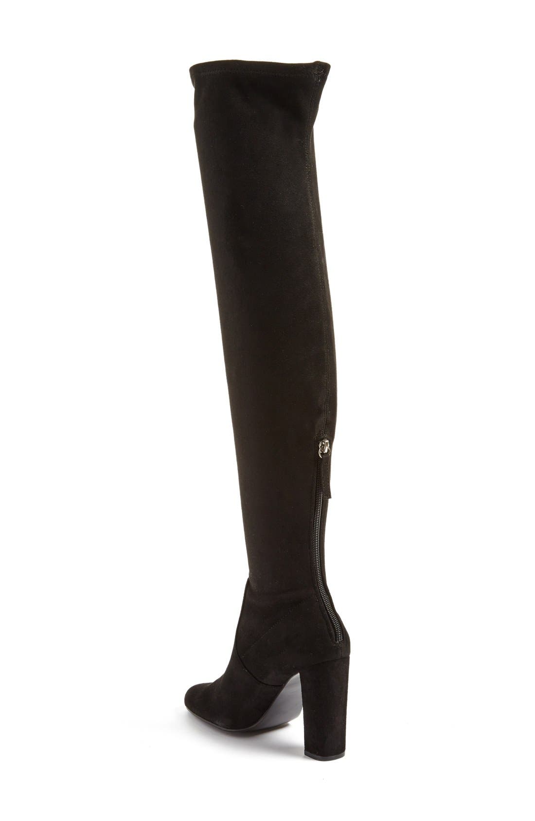 Steve Madden 'Emotions' Stretch Over the Knee Boot, Alternate, color, 