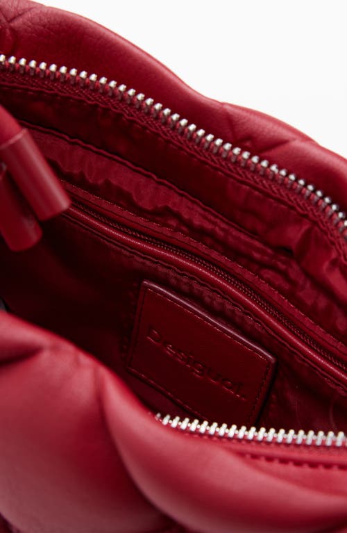 DESIGUAL DESIGUAL QUILTED FAUX LEATHER HANDBAG