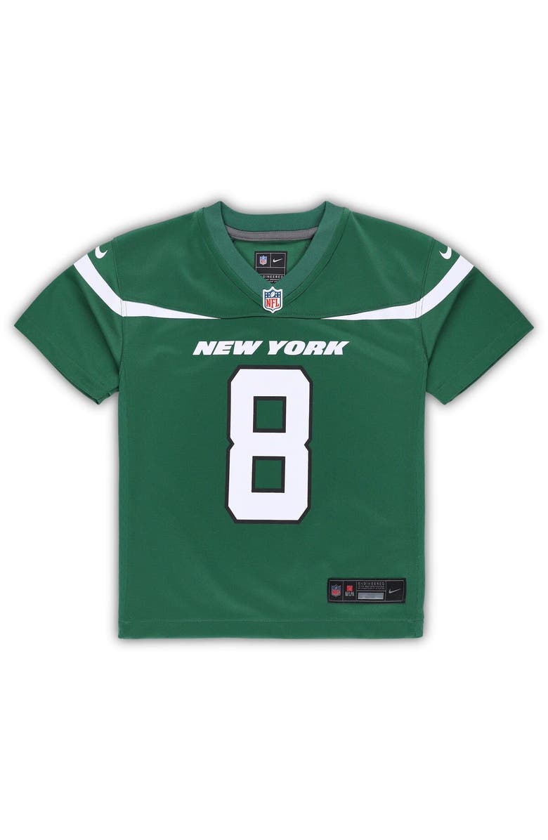 Nike Infant Nike Aaron Rodgers Gotham Green New York Jets Game Jersey, Alternate, color,