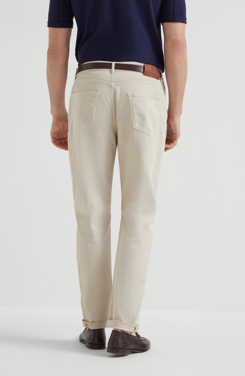 Brunello Cucinelli Dyed denim trousers, Alternate, color,