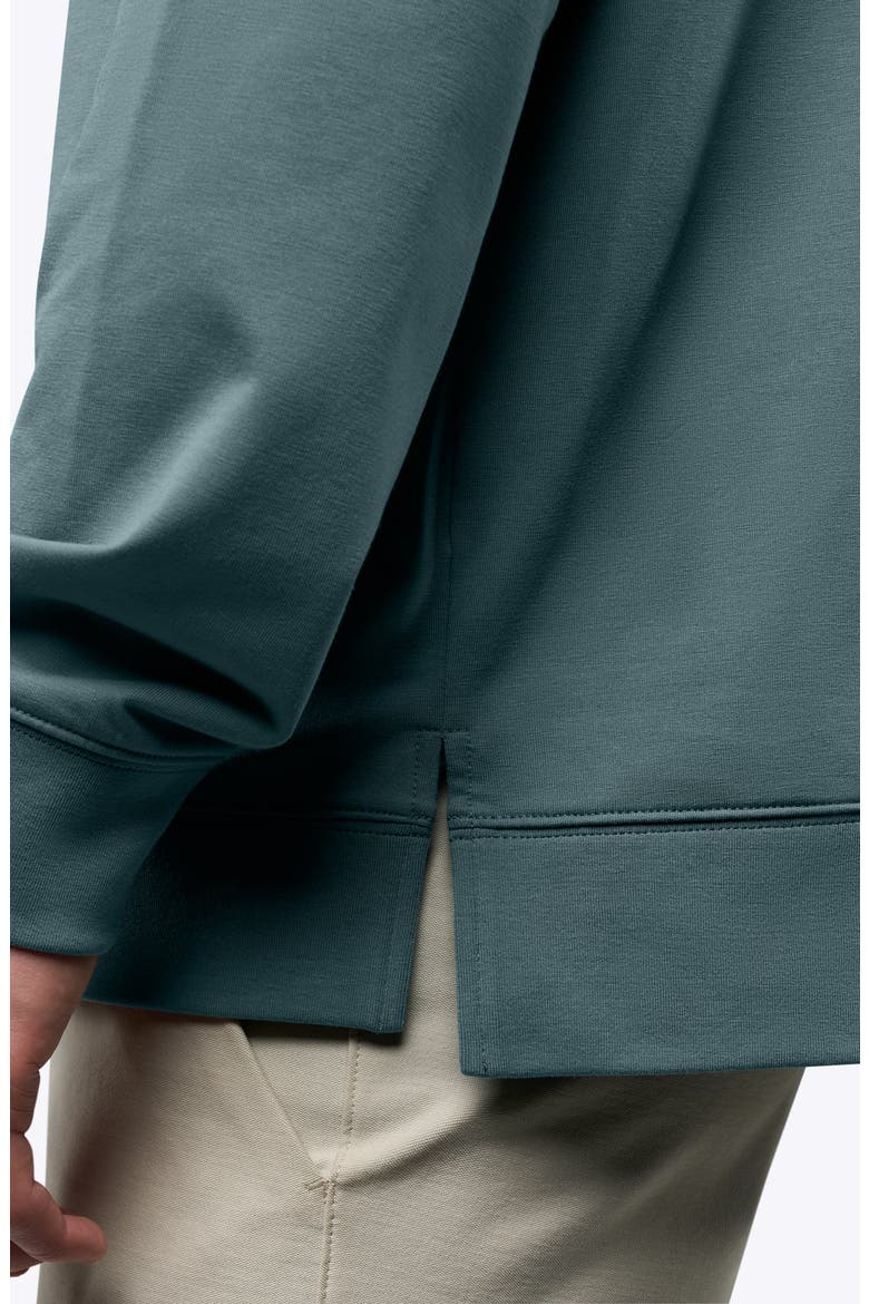 Hyperloop Split Hem Sweatshirt, Alternate, color, NORTH ATLANTIC