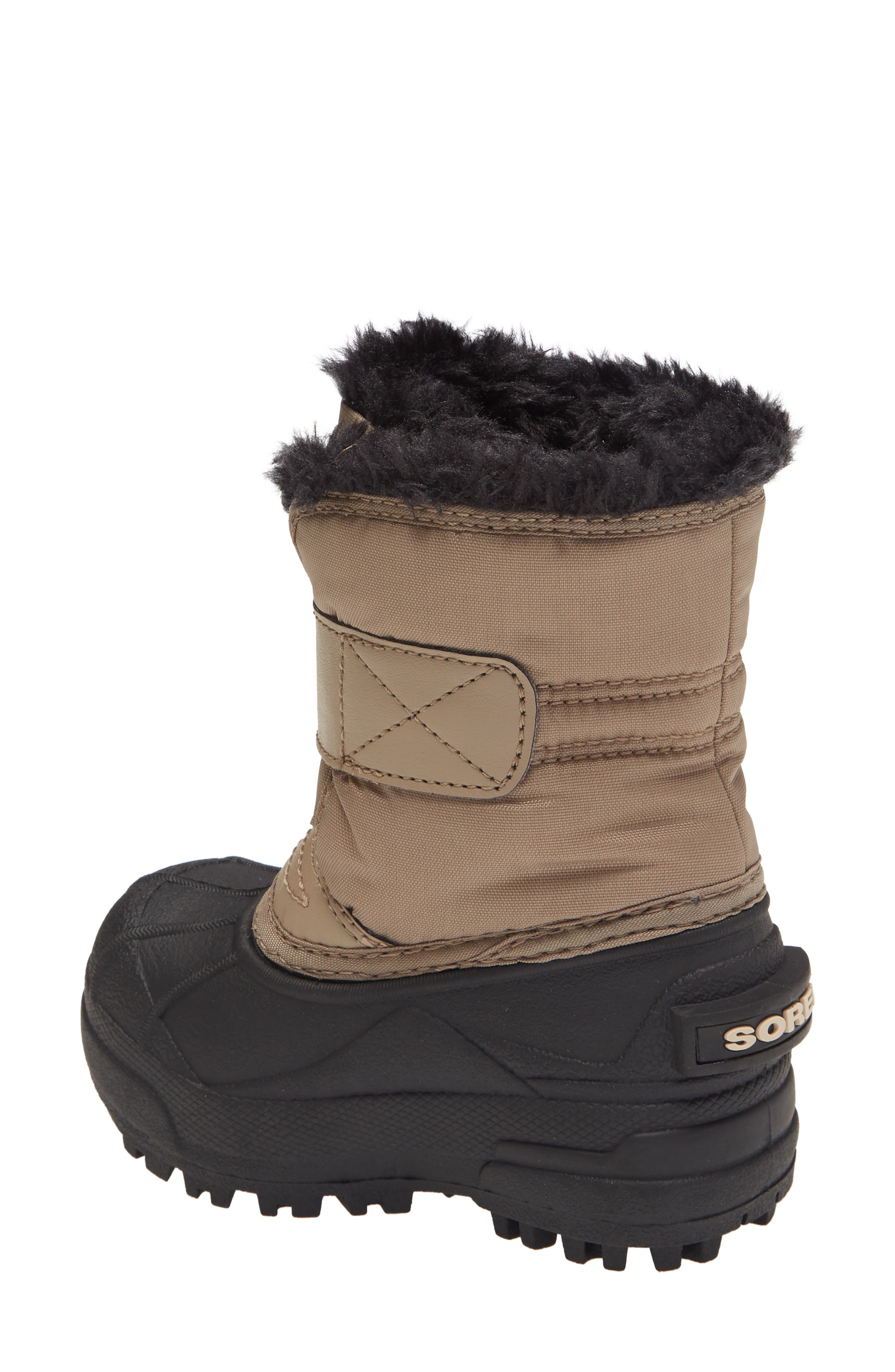 Kids' Snow Commander Insulated Waterproof Boot, Alternate, color, KHAKI