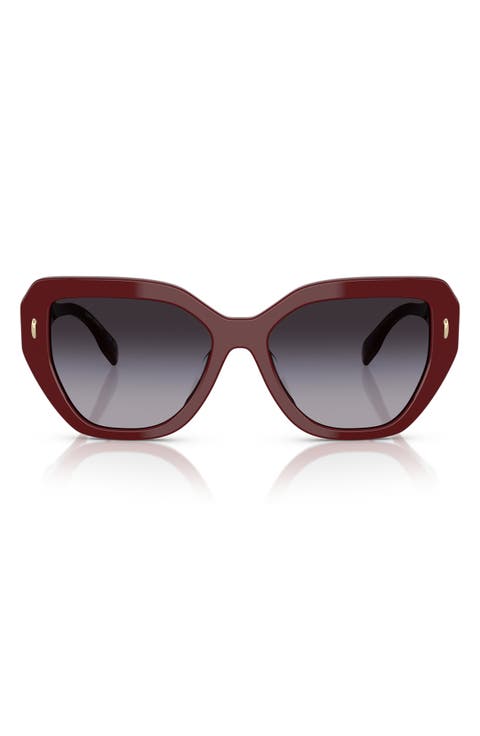 55mm Cat Eye Sunglasses