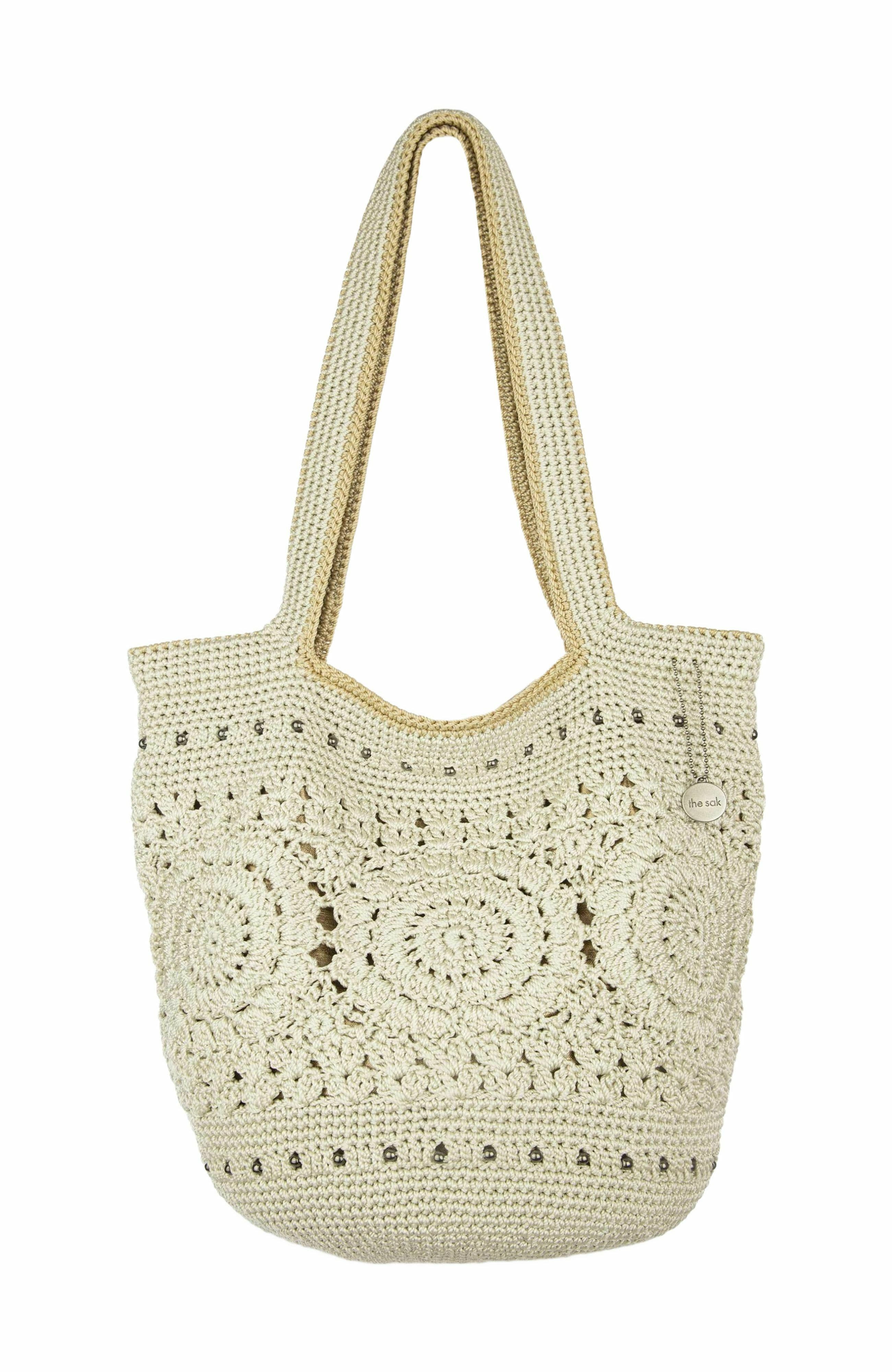 The Sak 120 Tote Bag, Main, color, Natural Medallion