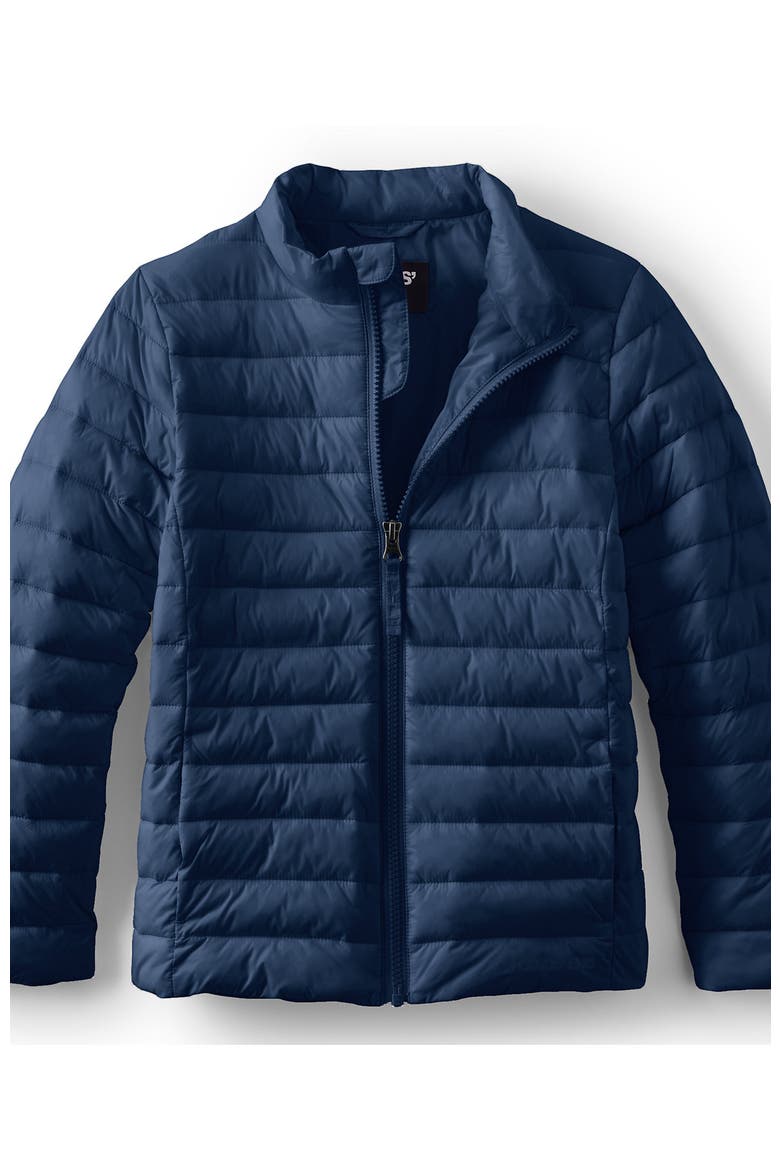 Kids Insulated Down Alternative ThermoPlume Jacket, Main, color, Navy