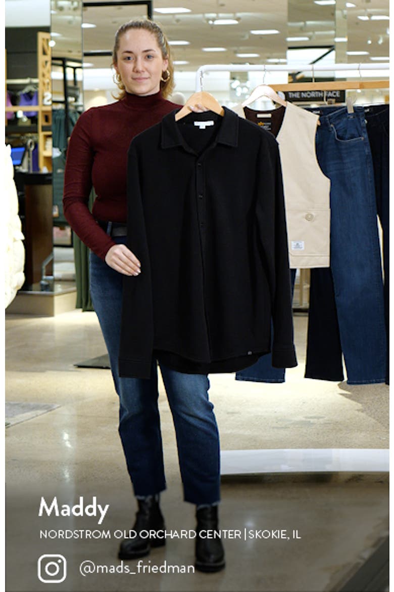 Mika Fleece Button-Down Shirt video