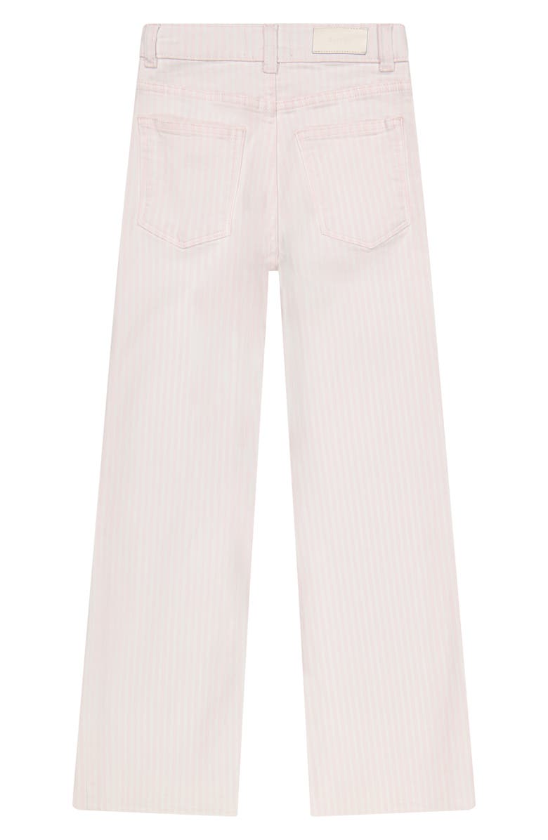 DL1961 Kids' Lily Stripe Crop Wide Leg Jeans, Alternate, color, 