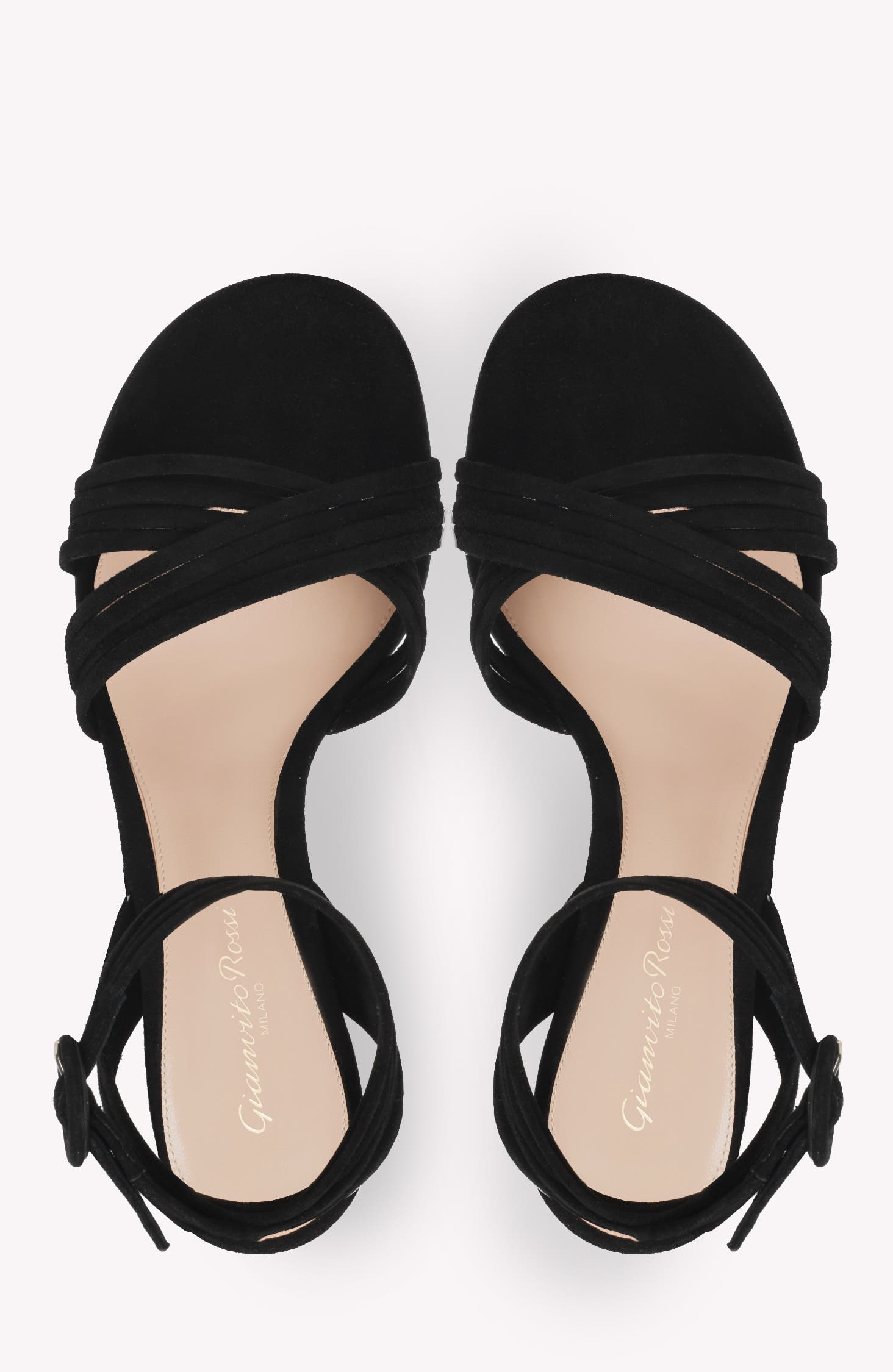 Lianne Sandals, Alternate, color, Black Suede