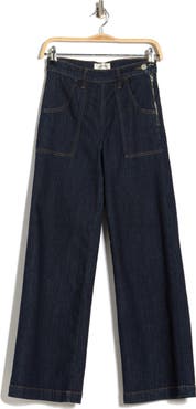 FRAME Francoise Wide Leg Jeans