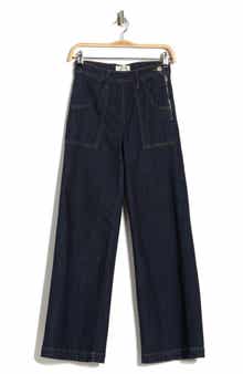 FRAME Francoise Wide Leg Jeans