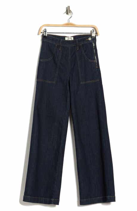 FRAME Francoise Wide Leg Jeans