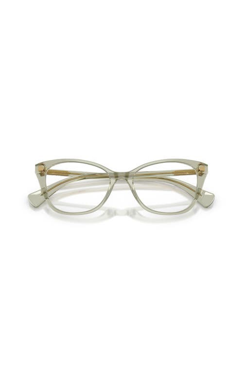 Ralph 53mm Rectangle Optical Glasses In Gray