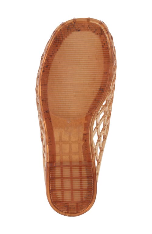 Mia Darby Jelly Mule In Brown