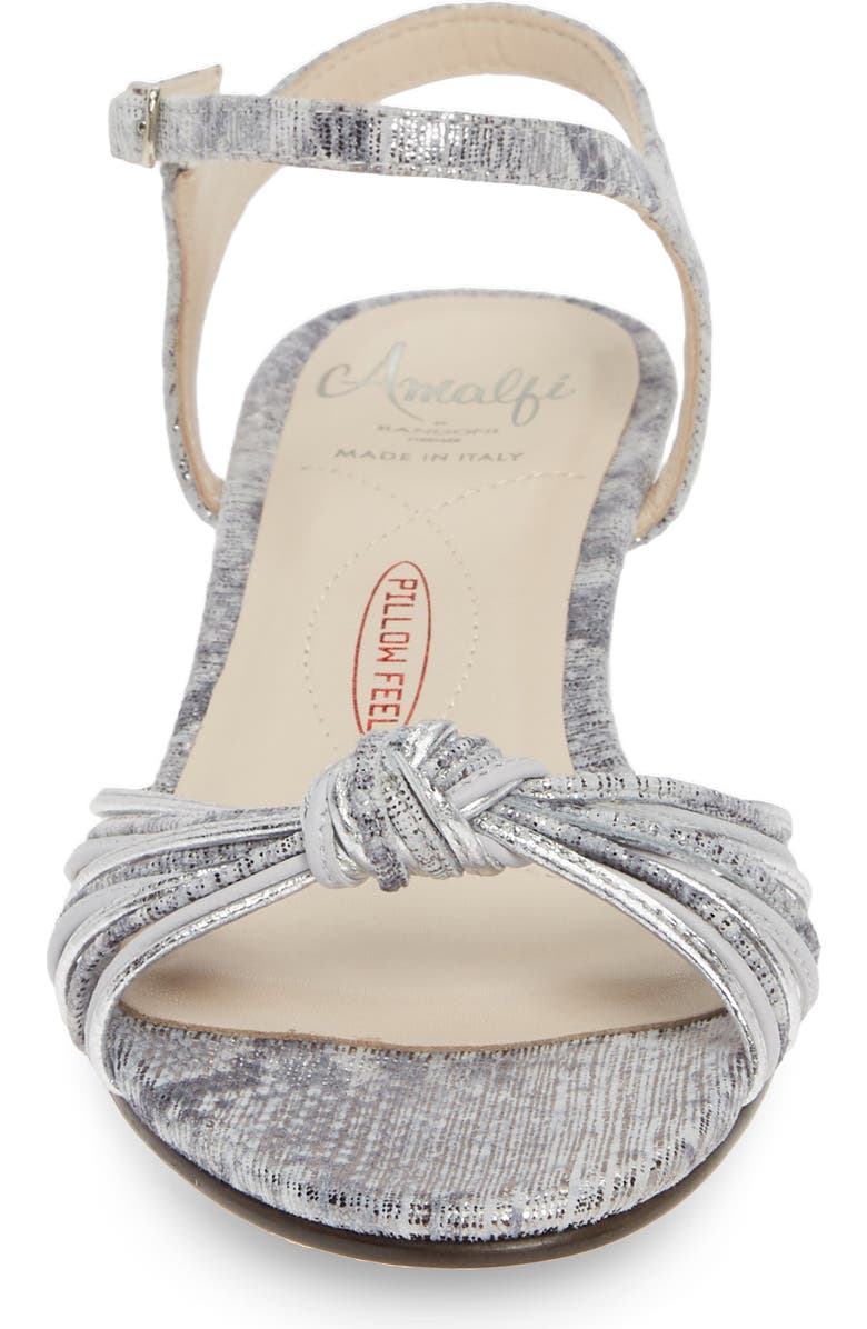 Amalfi by Rangoni Maldive Wedge Quarter Strap Sandal, Alternate, color,