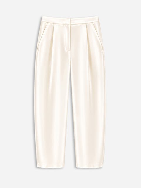 High Waist Balloon Leg Trousers