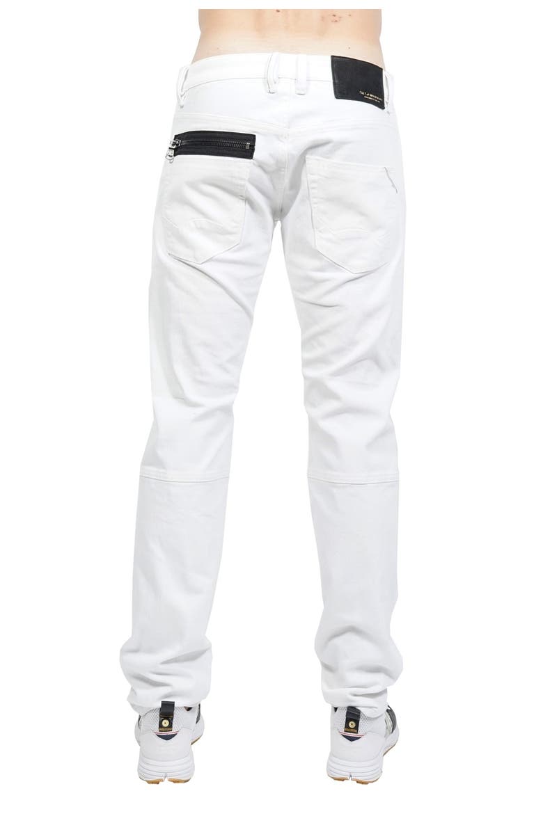 Cult of Individuality Greaser Moto Denim Jeans, Alternate, color, 