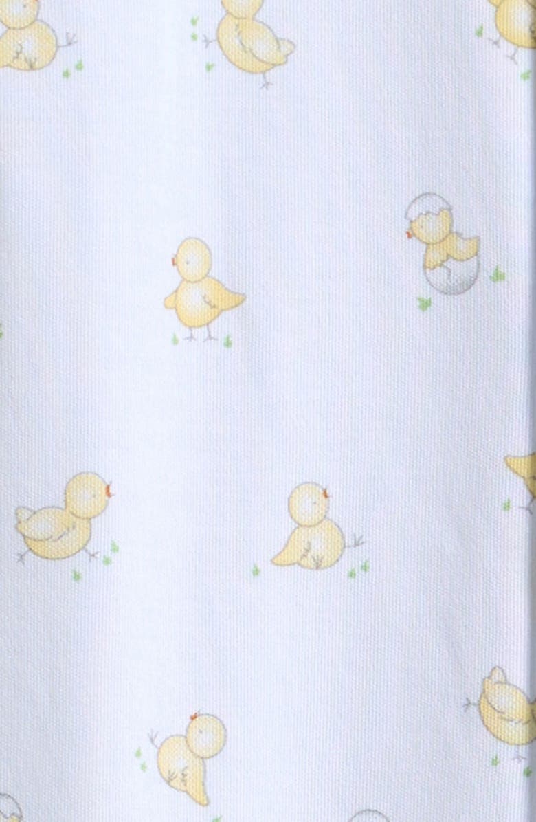 Kissy Kissy Hatchlings Print Convertible Pima Cotton Gown, Alternate, color, Ducks