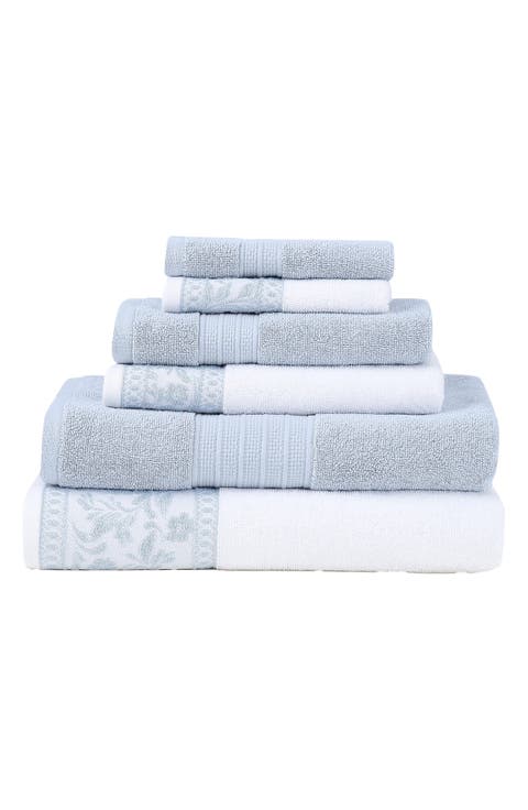 Jacquard 6-Piece Towel Set