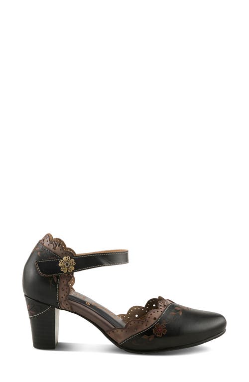 L'artiste By Spring Step Sayyes Ankle Strap Pump In Multi