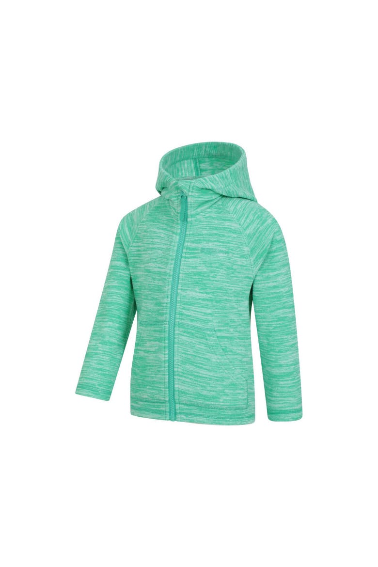 Childrens/Kids Snowdonia II Full Zip Hoodie, Alternate, color, Green