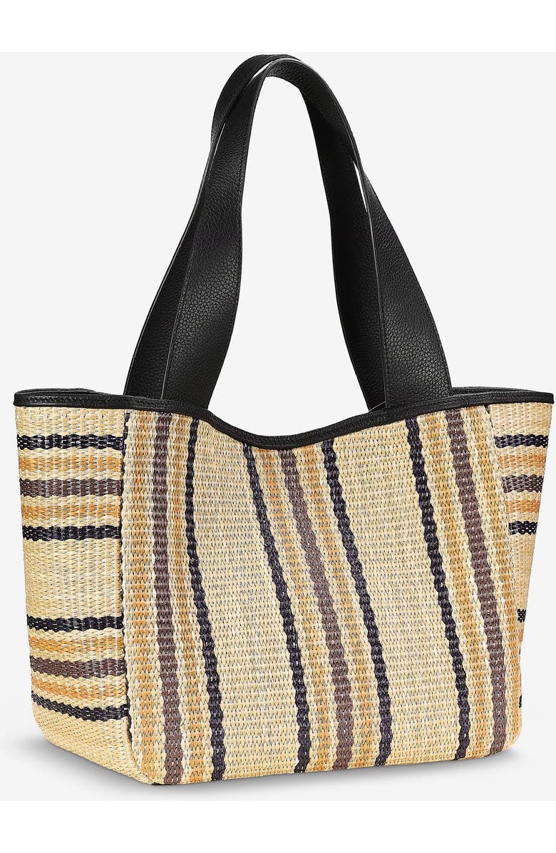 GiGi New York Mercer Tote, Alternate, color, Natural Raffia