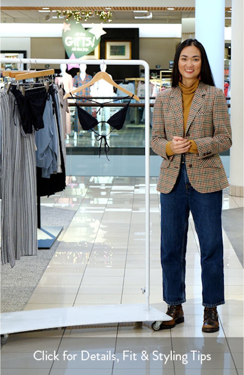 Ricky Slider Triangle Bikini Top, sales video thumbnail