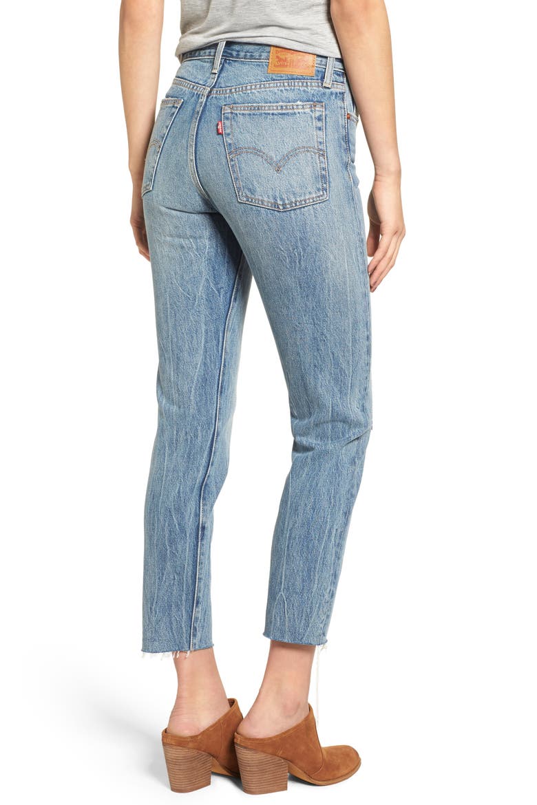 Levi's® The Wedgie Icon Fit Jeans, Alternate, color, LIGHT BLUE