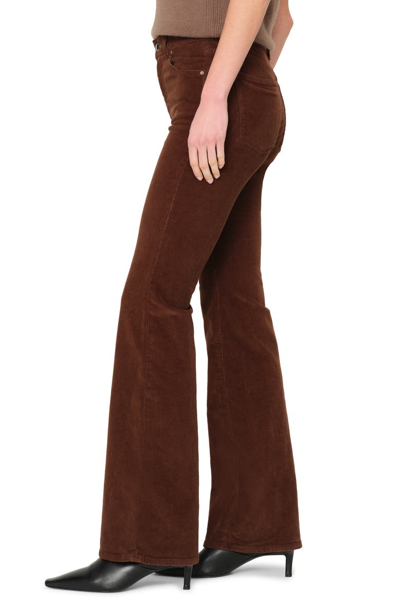 Bridget Bootcut High Rise Instasculpt Corduroy Jeans, Alternate, color, WALNUT