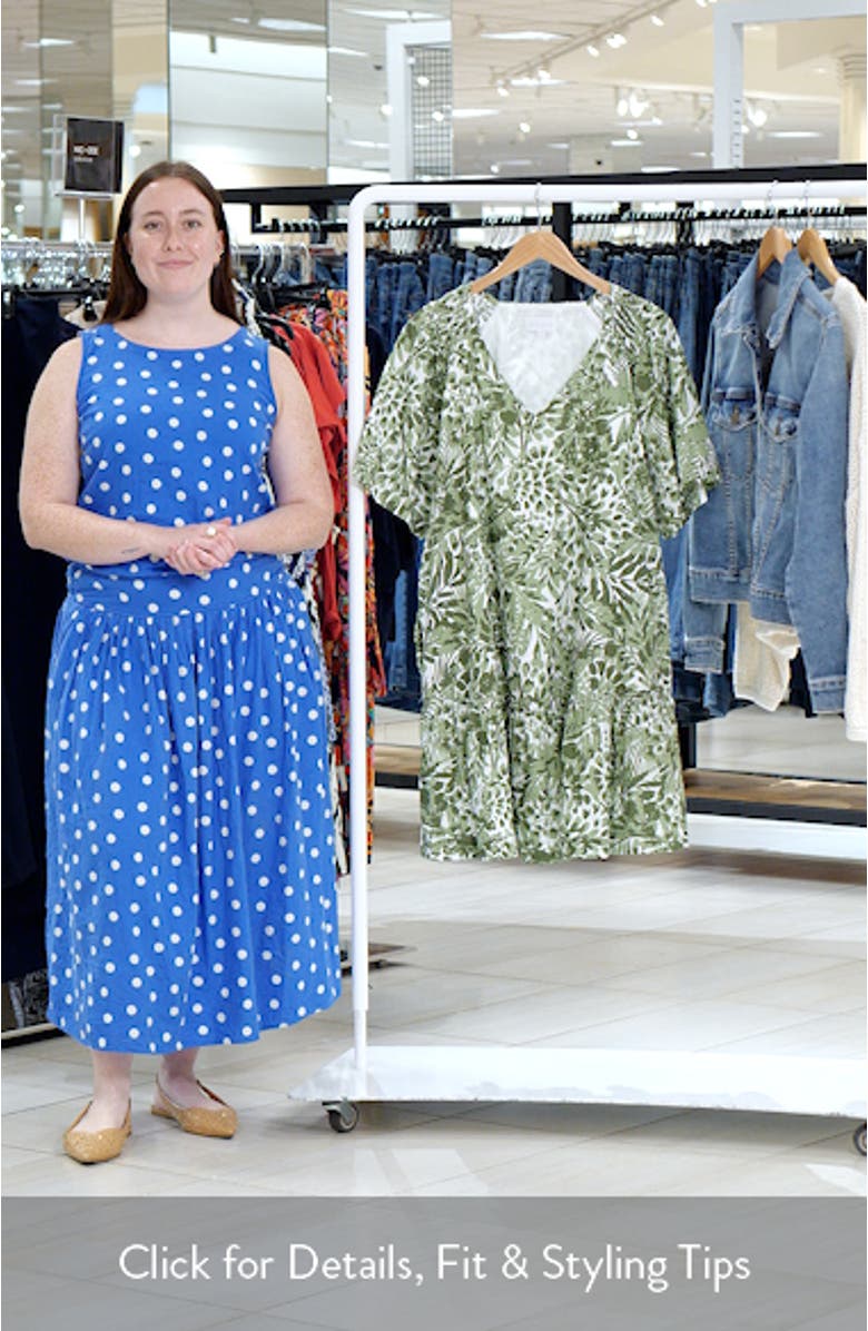 Irenan Leaf Ashby Shift Minidress, sales video thumbnail
