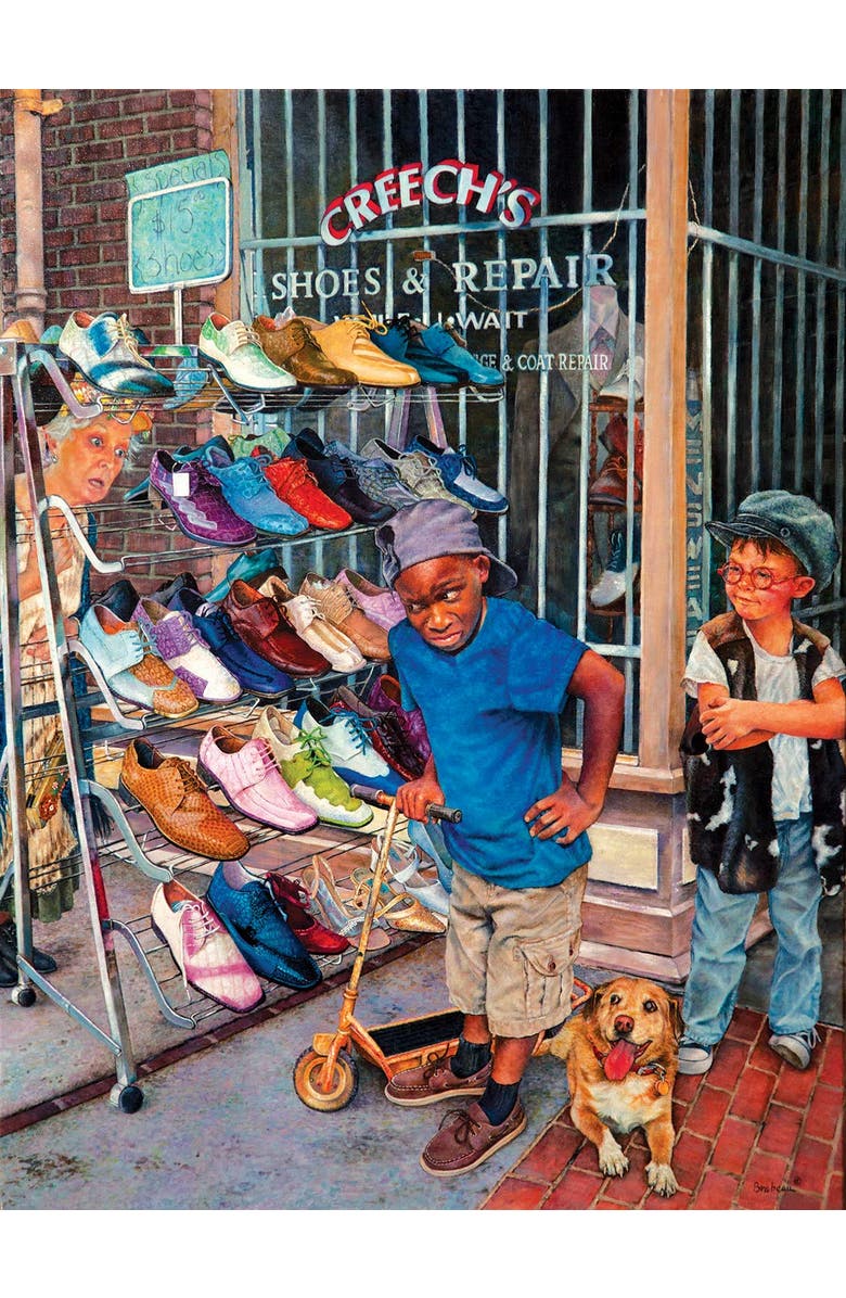 Sunsout Crzy Shoes 300 piece Jigsaw Puzzle for Adults, Alternate, color, Multicolor