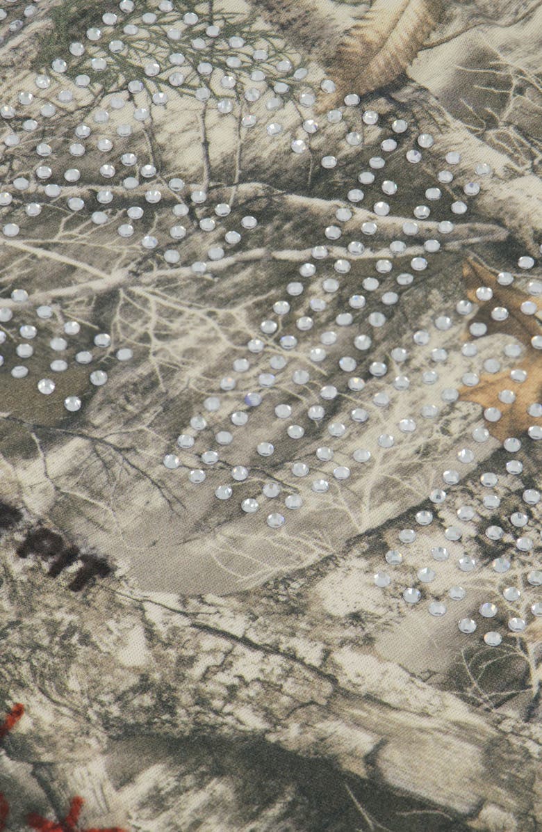 Rolling Loud Camo Chaos Rhinestone Embellished Graphic T-Shirt, Alternate, color, Camo