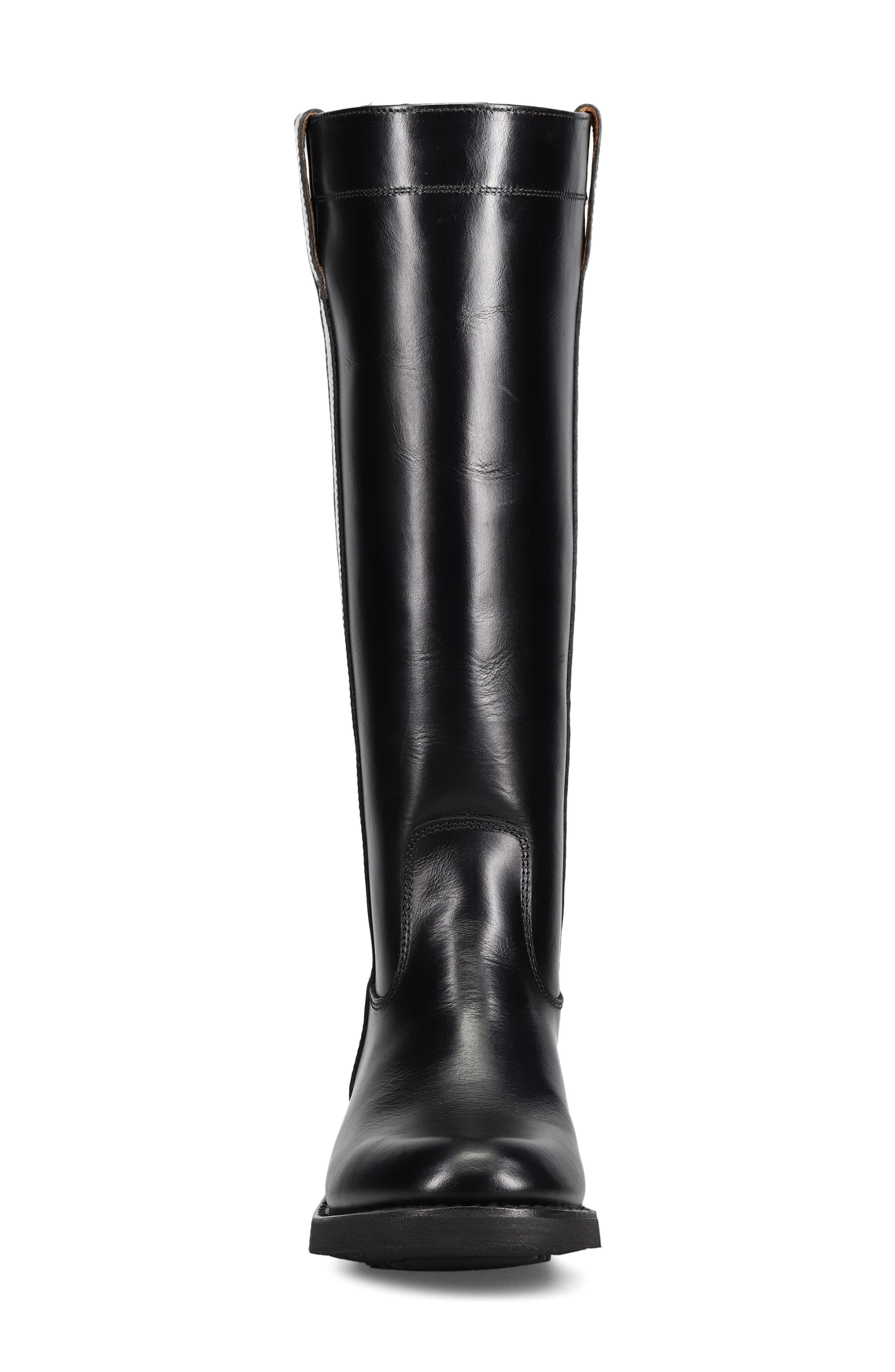 Frye Viv Knee High Riding Boot, Alternate, color, Black