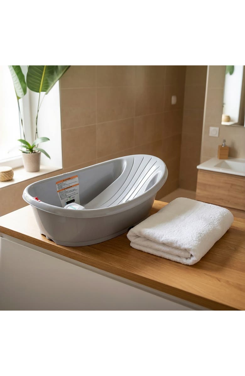 BEABA Onda Baby Bath Tub, Alternate, color, Grey