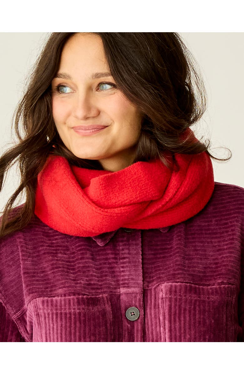 Carve Designs Margot Scarf, Alternate, color, Poinsettia