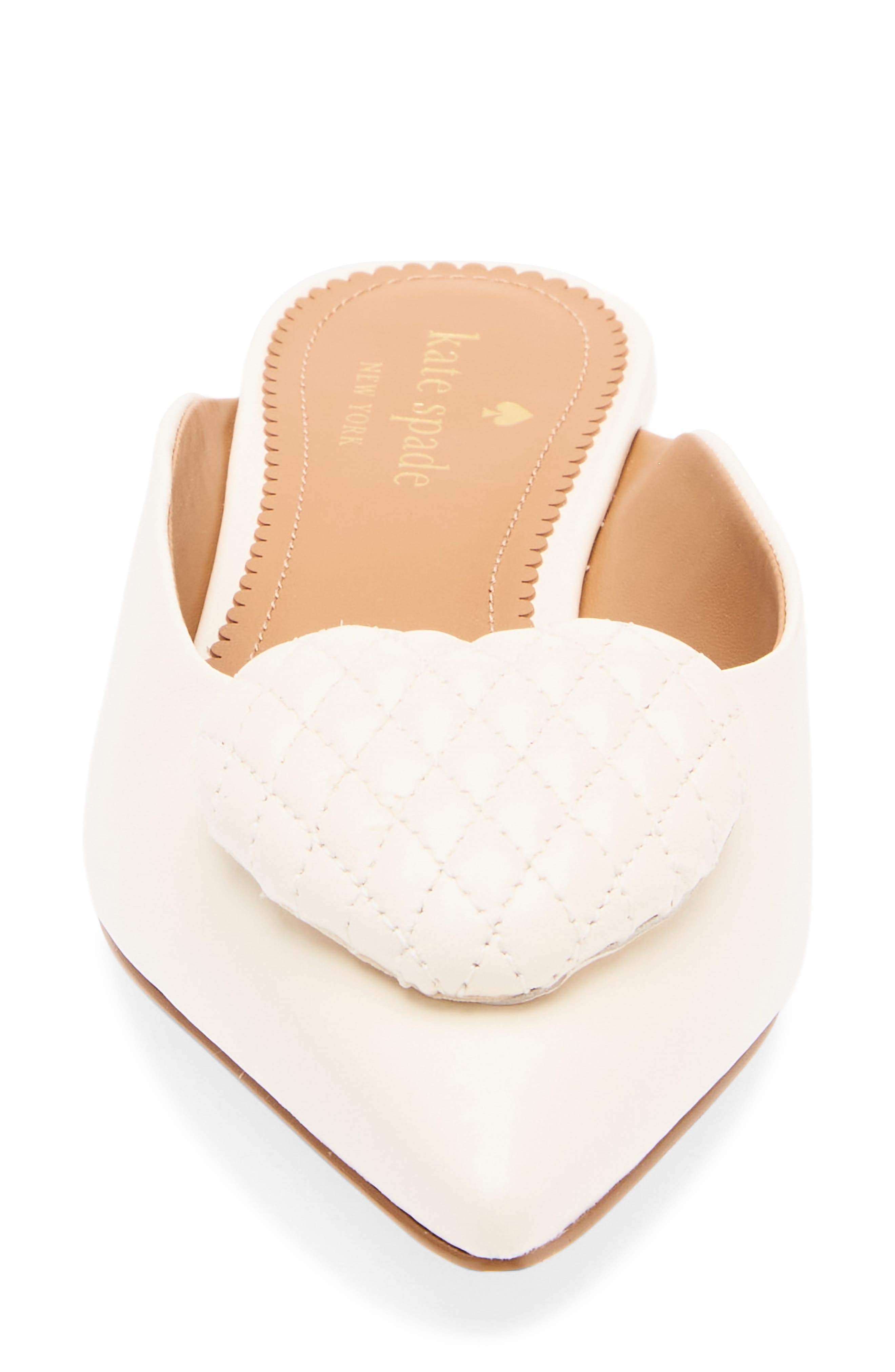 zola heart mule, Alternate, color, PARCHMENT