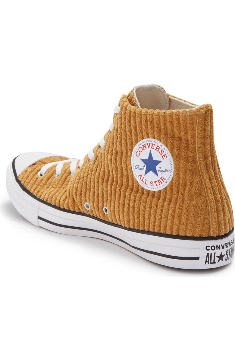 Converse Chuck Taylor All Star Corduroy Hi Top Sneaker, Alternate, color,