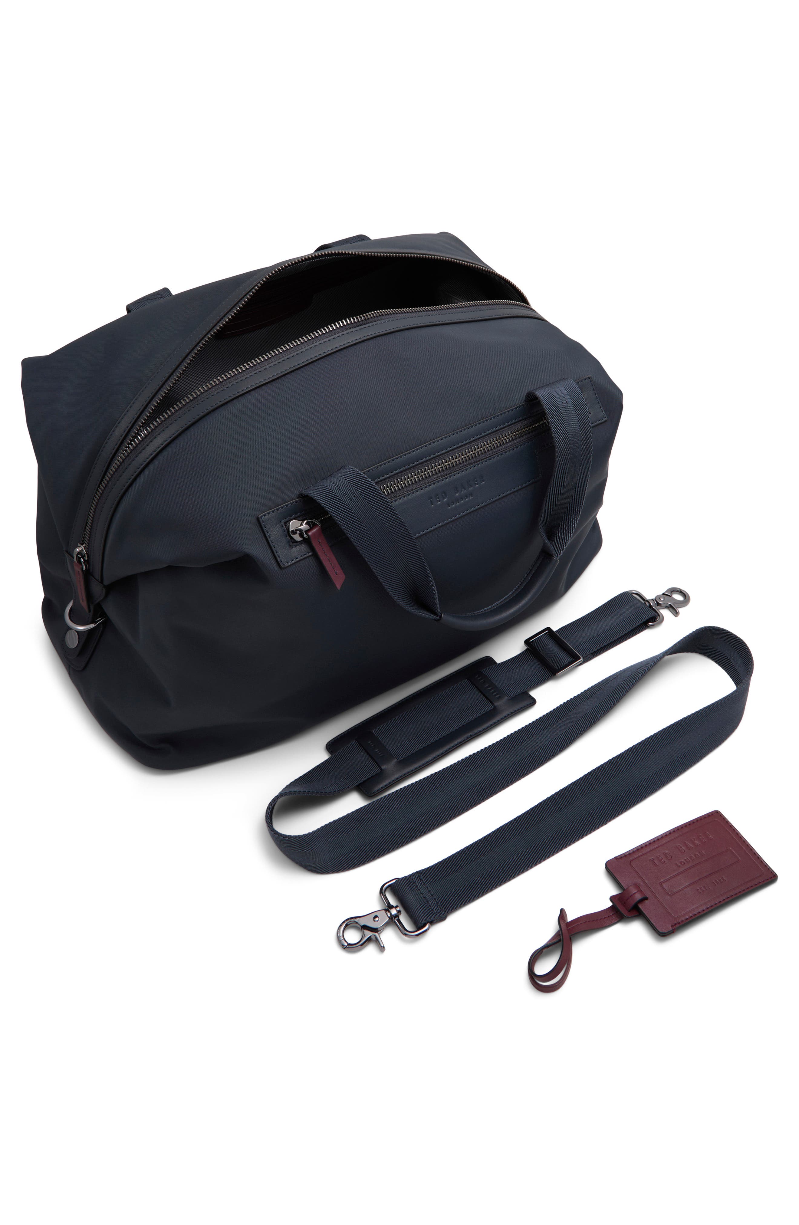 Ted Baker London Ender Nylon Weekender, Alternate, color, 
