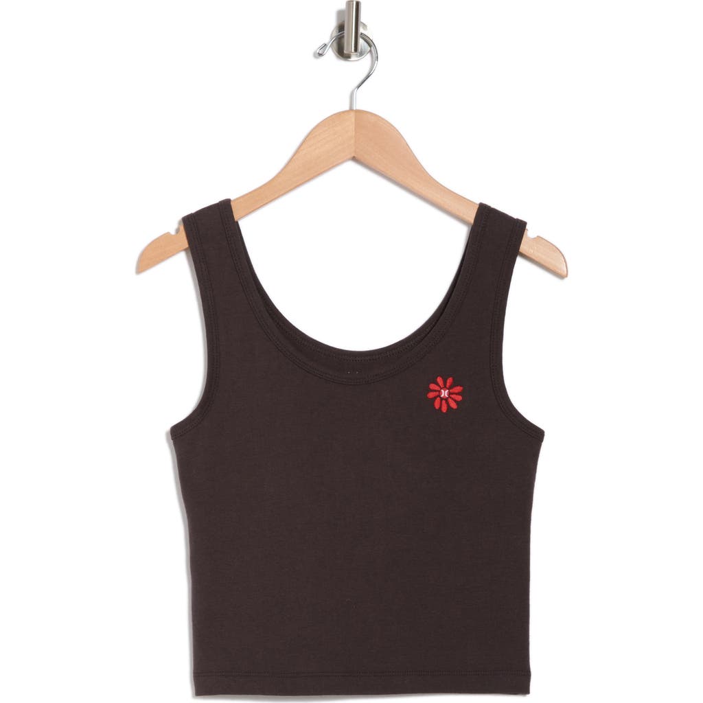 HURLEY HURLEY ROASTED SCOOP NECK CROP TANK