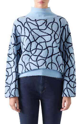 Willa Fluffy Mock Neck Sweater