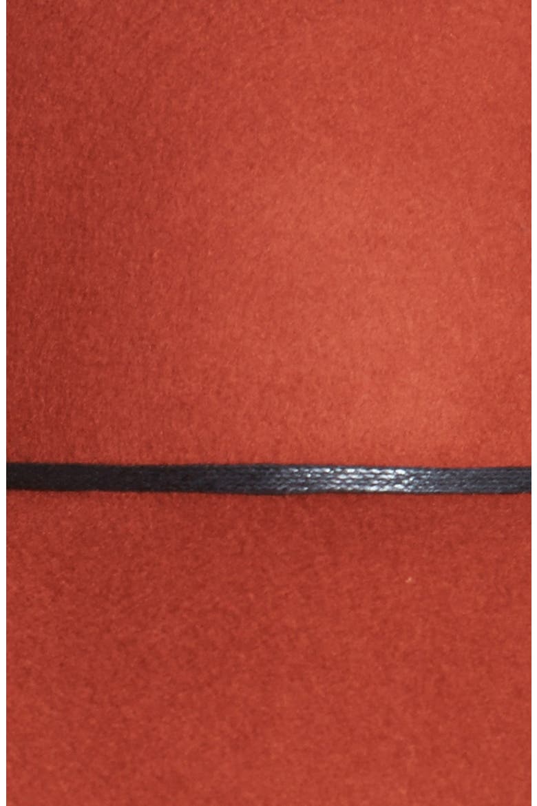 Rope Trim Floppy Felt Hat, Alternate, color, RUST