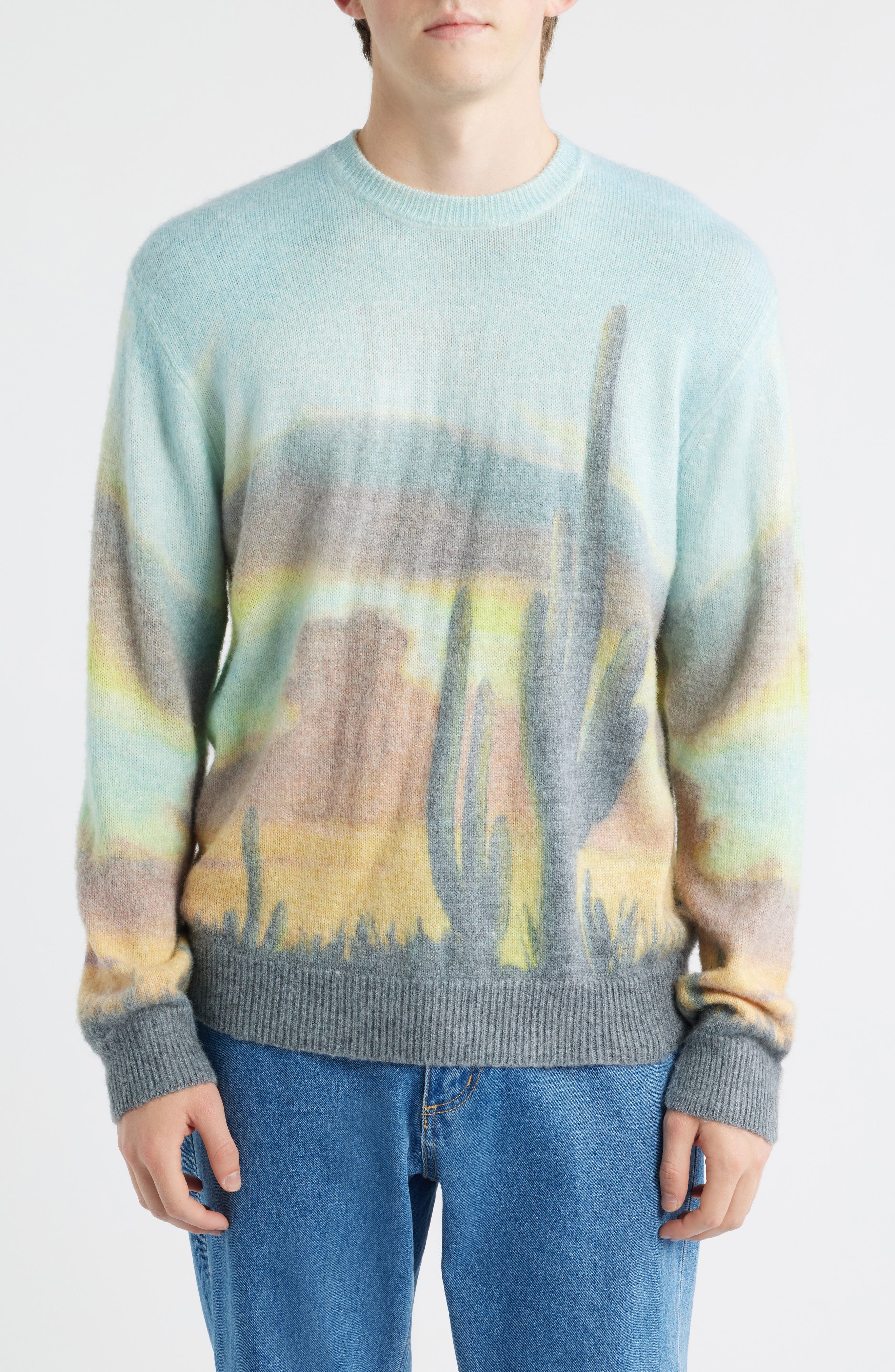 ONE OF THESE DAYS Standing Room Crewneck Sweater