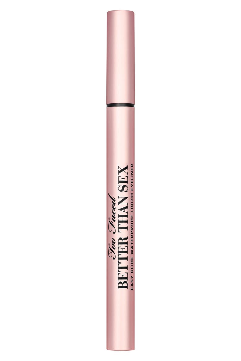 Better Than Sex Waterproof Liquid Eyeliner, Alternate, color, DEEPEST BLACK