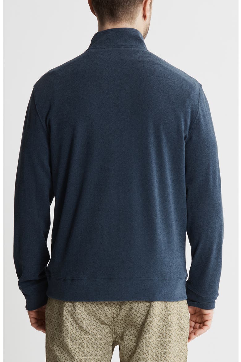 Dongan Ultrasoft Quarter Zip Pullover, Alternate, color, NAVY