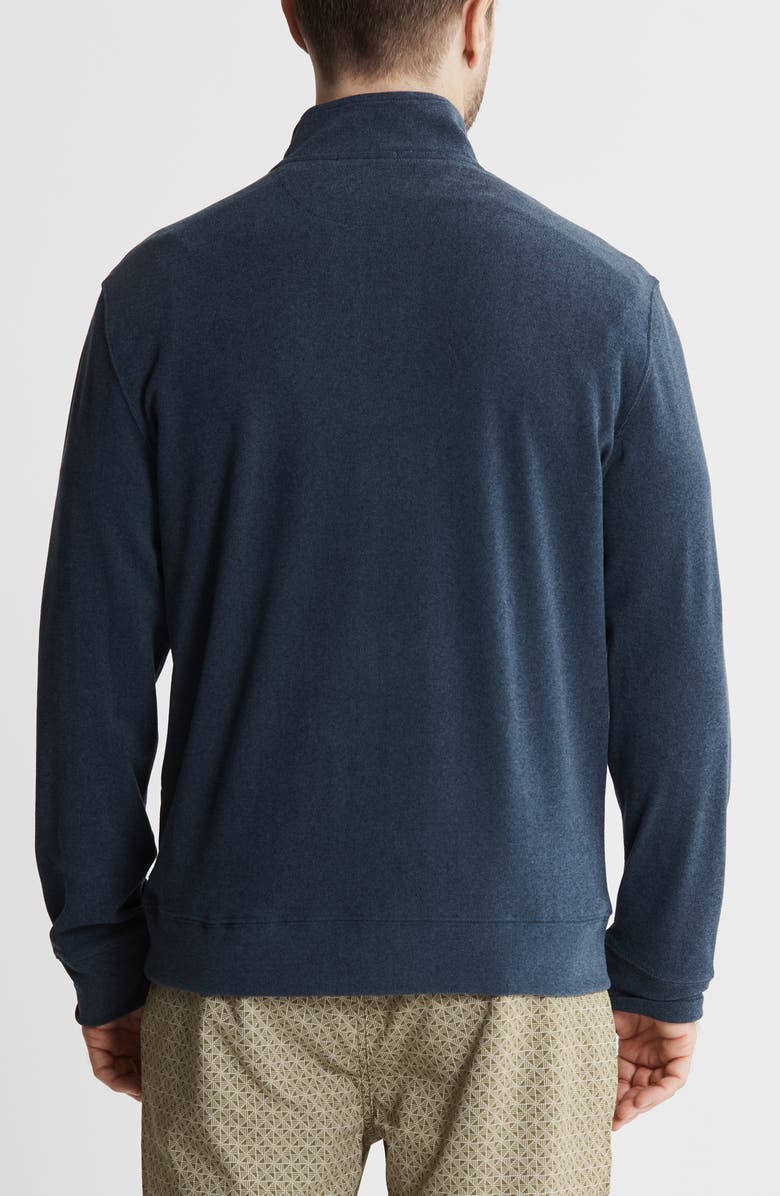 JACHS Dongan Ultrasoft Quarter Zip Pullover, Alternate, color, Navy