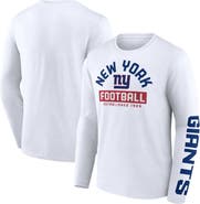 FANATICS Men's Fanatics Branded White New York Giants Long Sleeve T-Shirt
