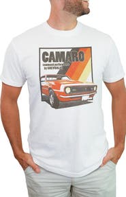 General Motors Men's Camaro Command Performance Short Sleeve Graphic T-Shirt