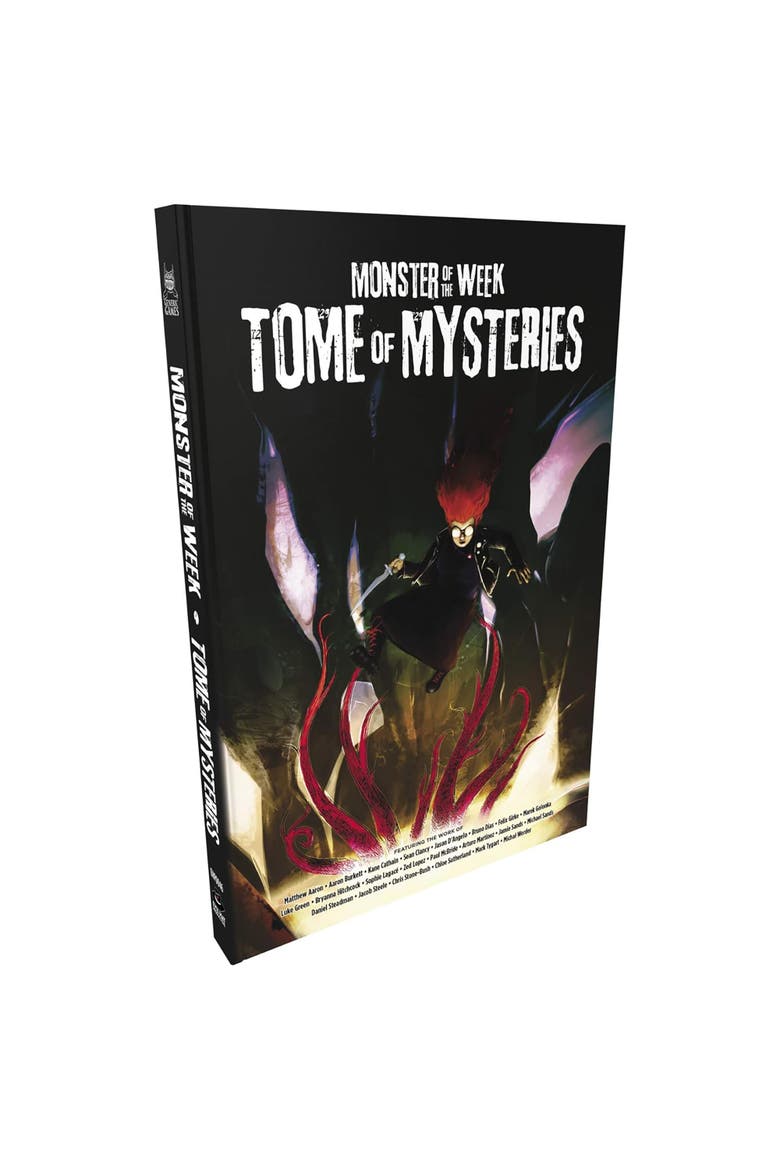 Monster Of The Week, Tome Of Mysteries Hardcover RPG Supplement Book, Main, color, Multicolored