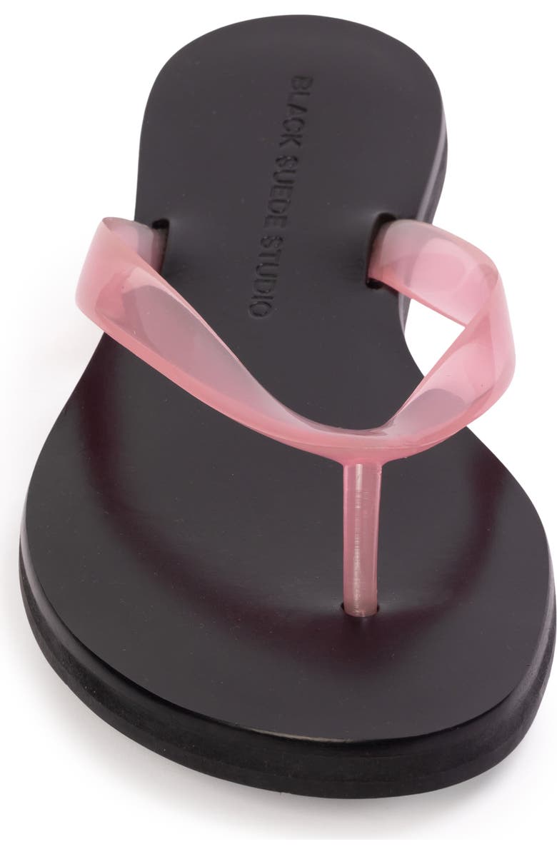 BLACK SUEDE STUDIO Jeli Sandal, Alternate, color, Bubble Gum Pvc