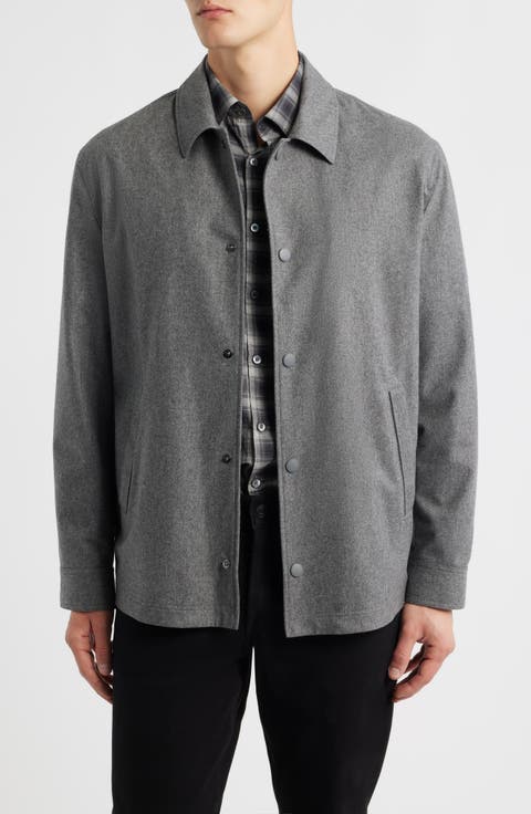 Cashmere Blend Overshirt